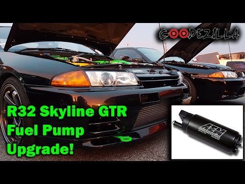 How To Upgrade the Fuel Pump in a R32 Skyline GTR