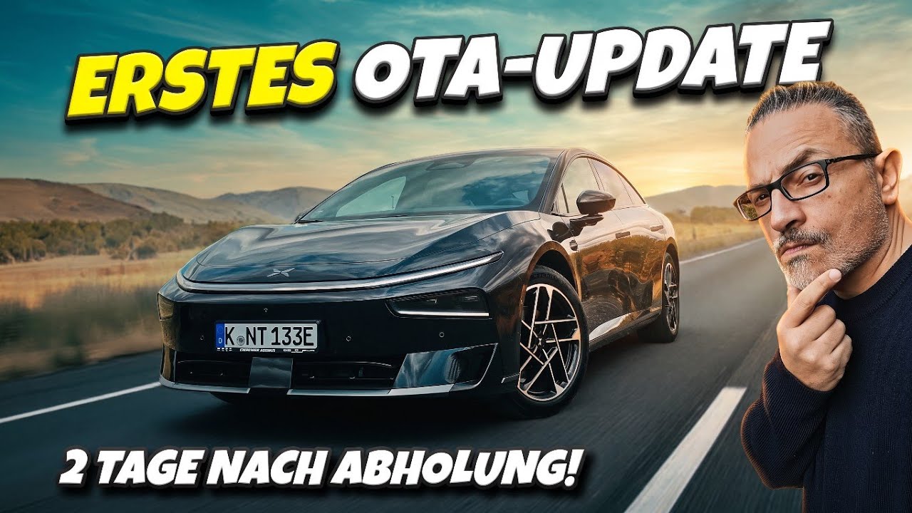 Das erste Update für meinen XPeng P7+ Schnell, einfach oder nervig?