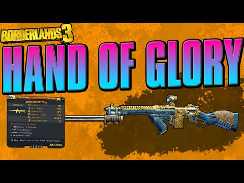 Borderlands 3 Legendary Weapon - LOADED HAND OF GLORY - Weapon Guide