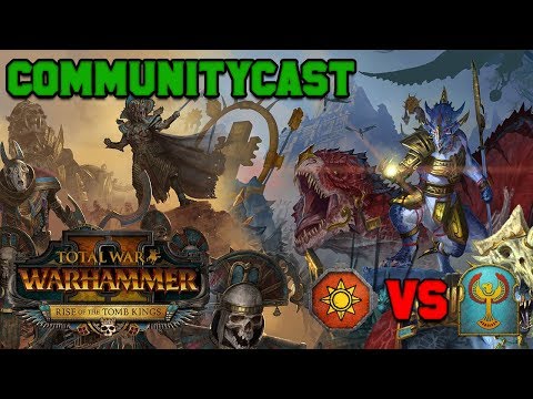 Lizardmen vs. Tomb Kings- ProfPwn Protects & Serves | Total War Warhammer 2