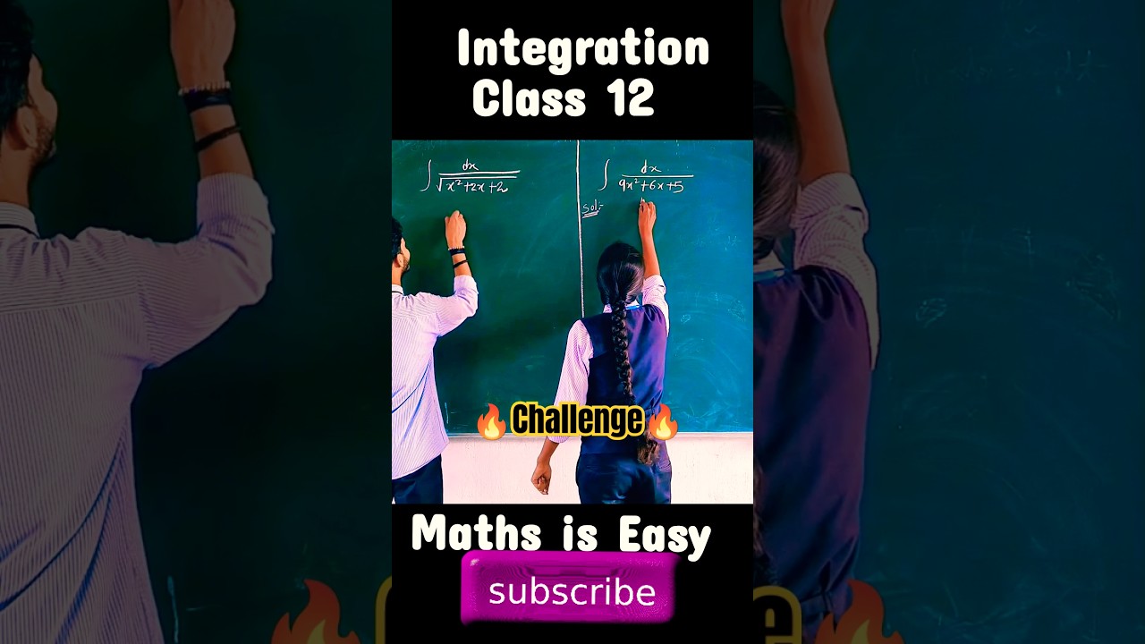 Integration Class 12 🔥 | Important Question Integrals| Class 12 Maths Chapter 7 #ytshorts #shorts