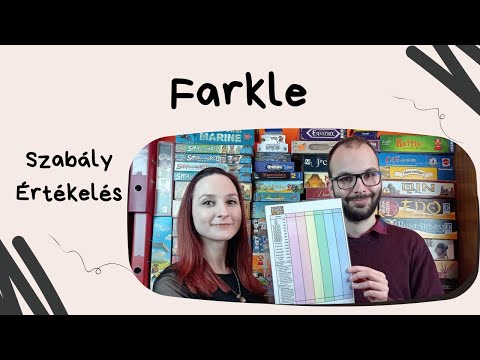 Őrült kockacsörgetés! Farkle társasjáték játékbemutató és szabályismertető - Társasozz Okosan!