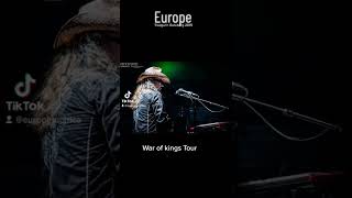 War of kings Tour - Europe #europetheband #hardrock #rock