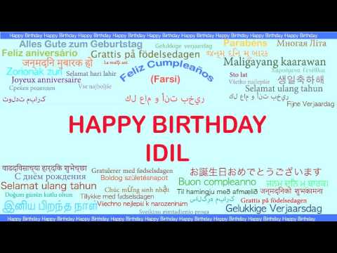 Idil   Languages Idiomas - Happy Birthday