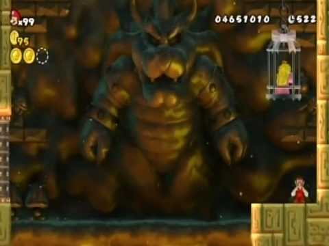 New Super Mario Bros Wii Complete Walkthrough Finale (1/2)
