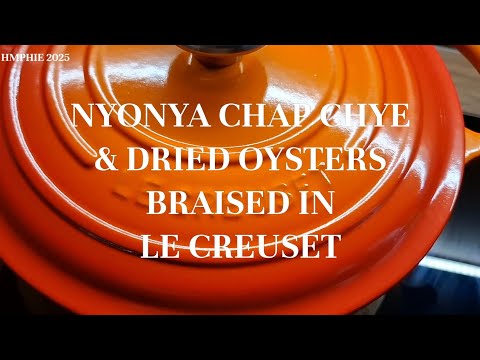 Nyonya Chap Chye & Dried Oysters Cooked in Le Creuset Pot