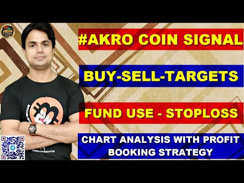 #AKRO GEM SIGNAL CHART ANALYSIS & PRICE PREDICTION-BUY-SELL-STOPLOSS-PROFIT BOOKING Video