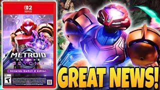 Metroid Prime 4 Just Got GREAT NEWS!