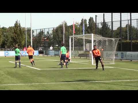 14 sept 2019 beker De Meern 17-1 Houten 17-1 5-0 doelpunt Jahmal