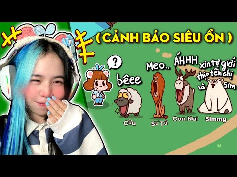 Simmy Cười Đau Bụng Khi Xây Sở Thú Bằng Giọng Nói Của Mình (Cảnh Báo SIÊU ỒN)