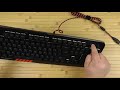 Mechaninė klaviatūra žaidimams Canyon Hazard GK-6, Mėlyna Switch, LED, RU išdėstymas