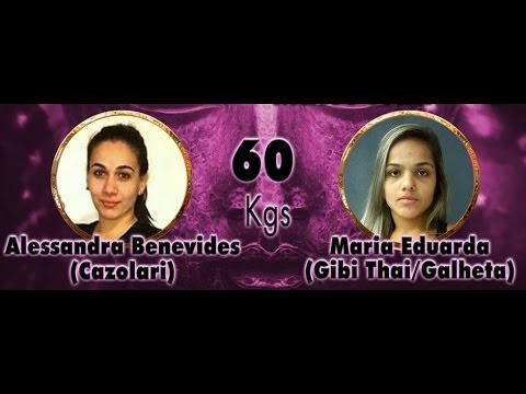 SUPER GIRLS - Alessandra Benevides (Cazolari) x Maria Eduarda (CT Galheta) - 60 KG