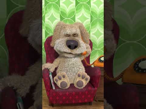 A Talking Ben no le hace gracia 😹 #TalkingTom #Remasterizado