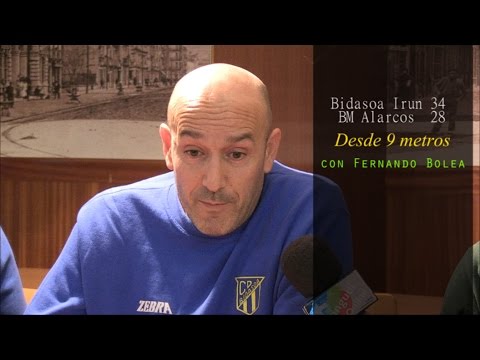 Bidasoa Irun 34 BM Alarcos Ciudad Real 28 | Desde nueve metros con Fernando Bolea | Txingudi Online