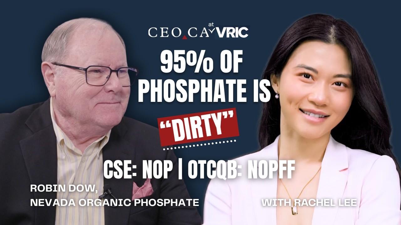 Nevada Organic Phosphate Is Replacing Chemical Fertilizer with Raw Rock | VRIC 2026