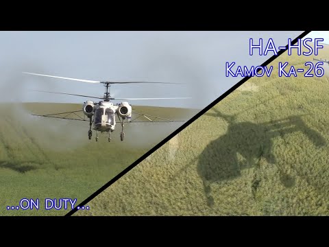 HA-HSF, Kamov Ka-26 - On duty