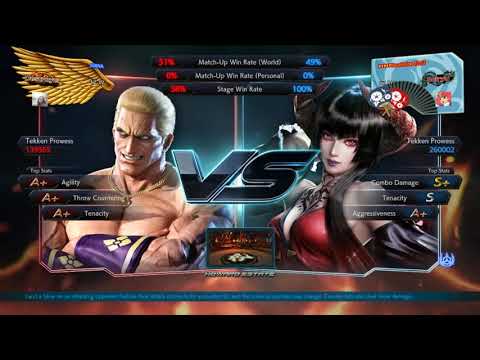 tekken 7 practice mostly Eliza and Nina