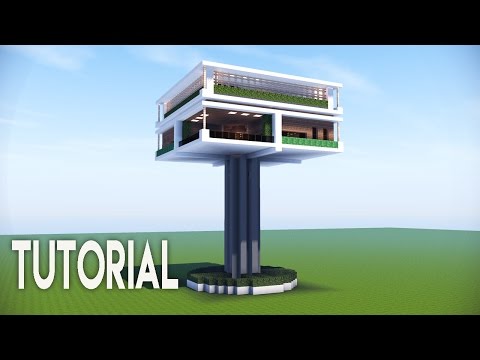 minecraft easy modern house modern tree house best modern