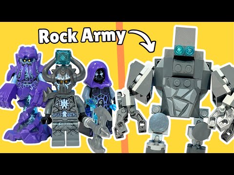 I Made a Insane Rock Army in LEGO