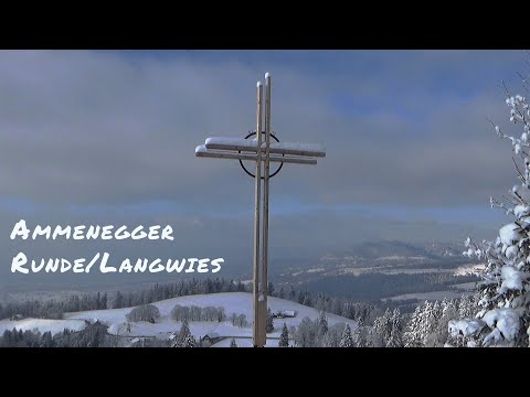 Rickatschwende - Ammenegger Runde via Langwies im Winterzauber des Februars 2021