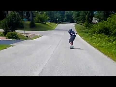 Sector 9 Old Dude (52) 36 Mph riding the wobble!