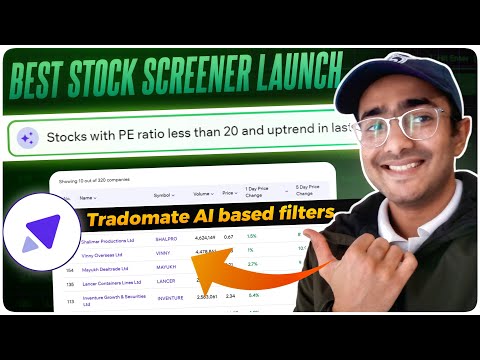 How to use AI to create Trading Strategy Tradomate AI powered strategy creator 