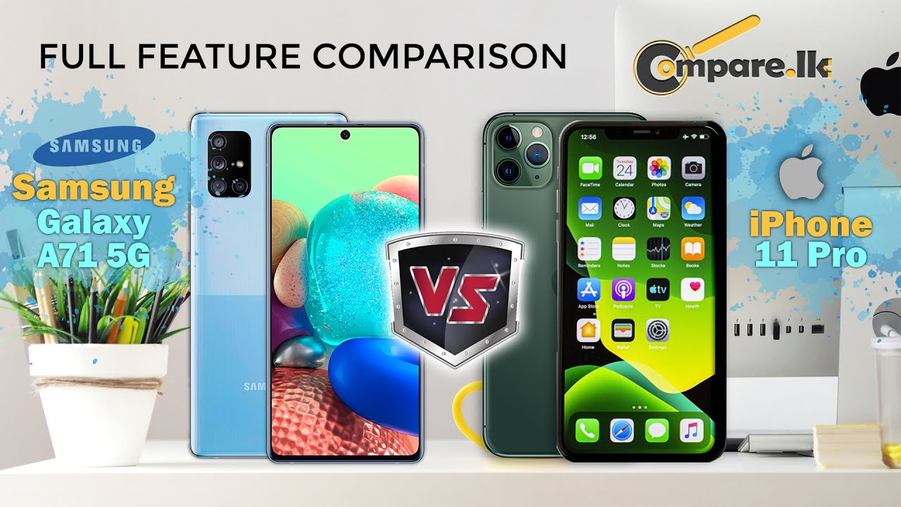 Samsung Galaxy A71 5G vs Apple iPhone 11 Pro || Full feature comparison