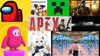 .exeいろんなゲーム！！！！！（Apex Legends/Among us/R6S/Fall guys/Minecraft/PSO2/Over Watch/EFT/原神)
