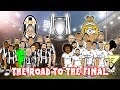 🛣️⚽THE ROAD TO CARDIFF - 2017 CHAMPIONS LEAGUE FINAL!⚽🛣️ Juventus vs Real Madrid 1-4