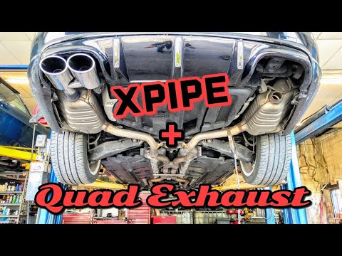 Mercedes Benz Magnaflow Xpipe Install & Review