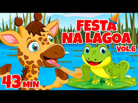 Festa na Lagoa Vídeo infantil Vol. 6 - Giramille 43 min | Desenho Animado Musical