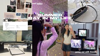 SUMMER DAY IN THE LIFE VLOG ☀️⊹˚👩🏻‍💻 engineering co-op, how I balance life + yt, what’s in my purse
