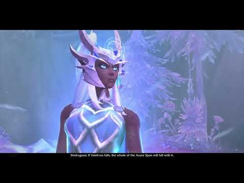 Kalecgos Defeats Raszageth Cinematic  Sindragosa Returns   All Dragonflight Cutscenes in ORDER WoW