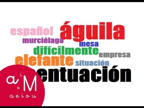 La Eduteca - Acentuación de palabras: agudas, llanas y esdrújulas