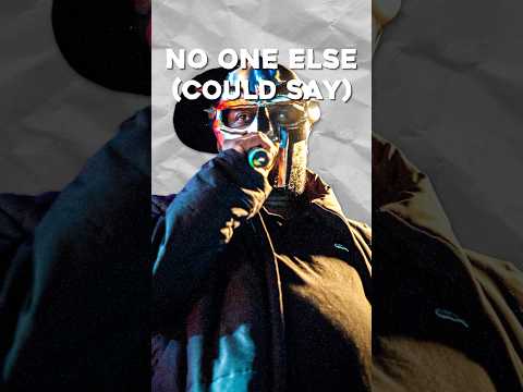 Lyrics ONLY MF DOOM Could Say