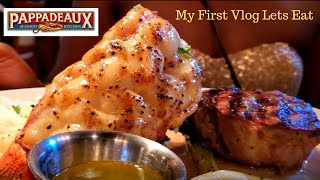 Lets Eat at Pappadeaux!! My 1st Vlog