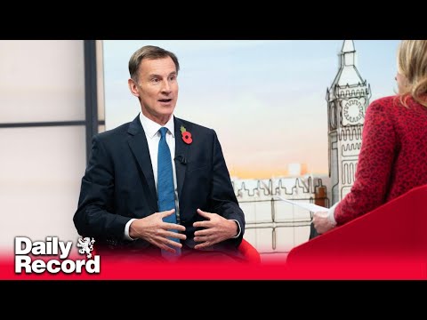 Jeremy Hunt warns more tax for everyone under his fiscal plans