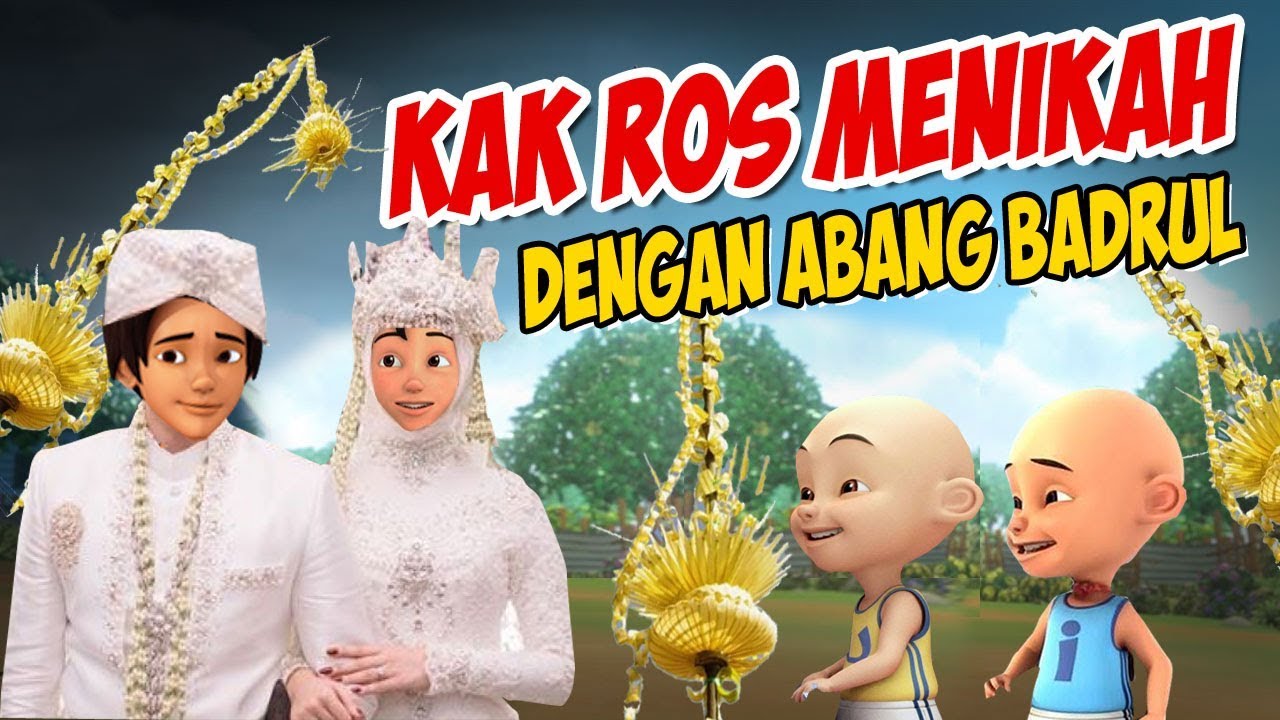 Kak Ros Menikah dengan Abang Badrol , Upin ipin senang ! GTA Lucu