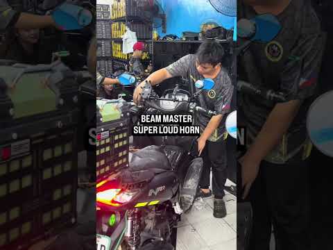 MINI DRIVING LIGHT & LOUD HORN | Beam Master by Paps Pa-Install