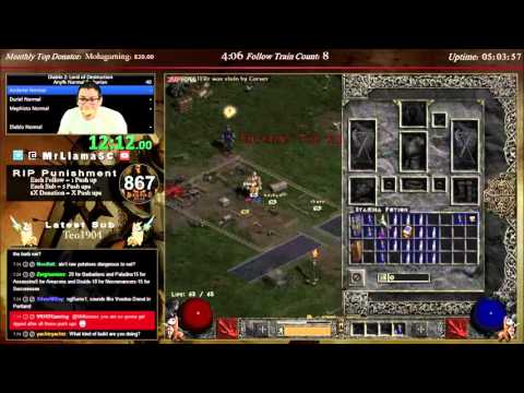 Diablo 2 - Classic Barbarian Speedrun World Record! - 2:59:00