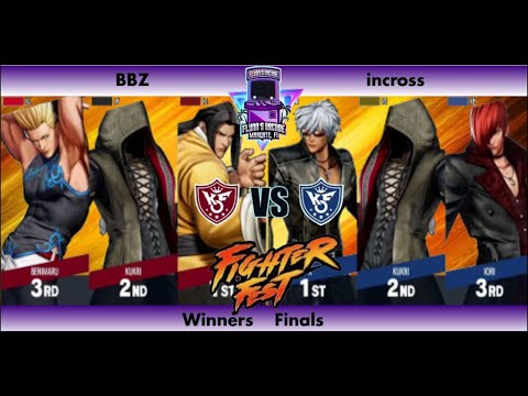 Flynn's Fighter Fest Season 4 W Finals BBZ (Gato, Kukri, Benimaru)Vs incross (Iori, K', Kukri)KOF 15