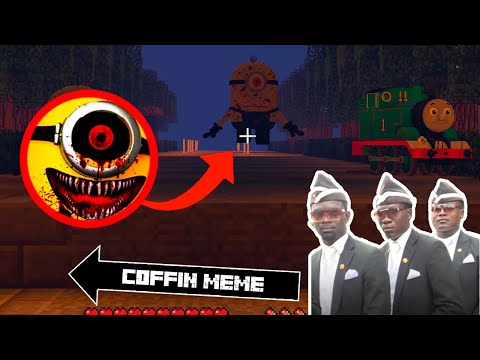 Thomas.EXE Tank Engine vs MINIONS in Minecraft - Coffin Meme