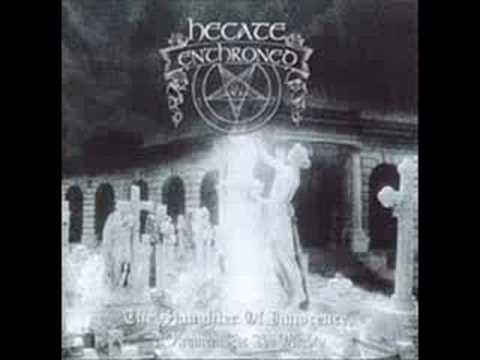 Hecate Enthroned - Aflame in the halls of blasphemy
