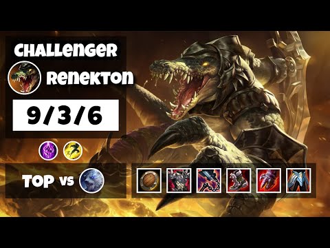 Renekton vs Volibear OCE Challenger TOP (9/3/6) - v11.8