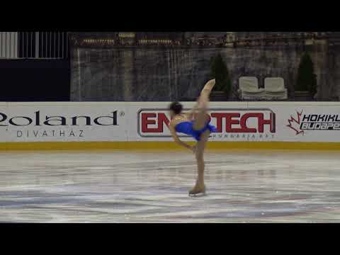 2017 Santa Claus Cup: Polina KATSMAN(UKR) - FS BASIC NOVICE A2 GIRLS, Free skating