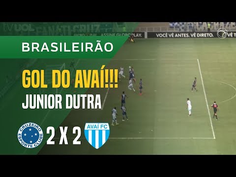 GOL (JÚNIOR DUTRA) - CRUZEIRO X AVAÍ - 15/11 - BRASILEIRÃO 2017
