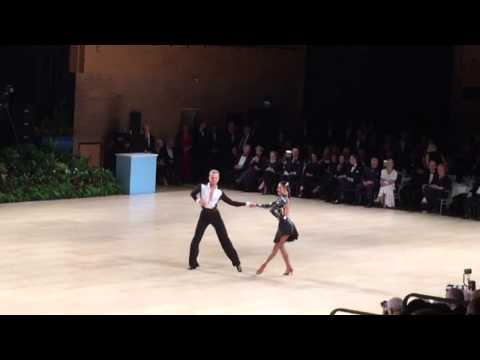 UK Amateur Latin Final Presentation Nikita Brovko and Olga Urumova, Cha-cha