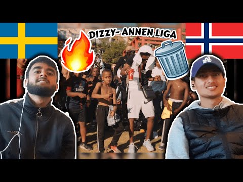 Norwegians React To Swedish Rap Reacting Til DIZZY-ANNAN LIGA (OFFICIAL MUSIC VIDEO)TRASH OR FIRE?!