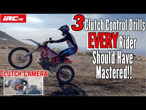 THREE Clutch Control Drills EVERY Rider Should Have Mastered!!