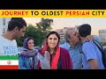 Iran Travel Vlog Train Journey To Shiraz Persepolis Indian Persian Couple